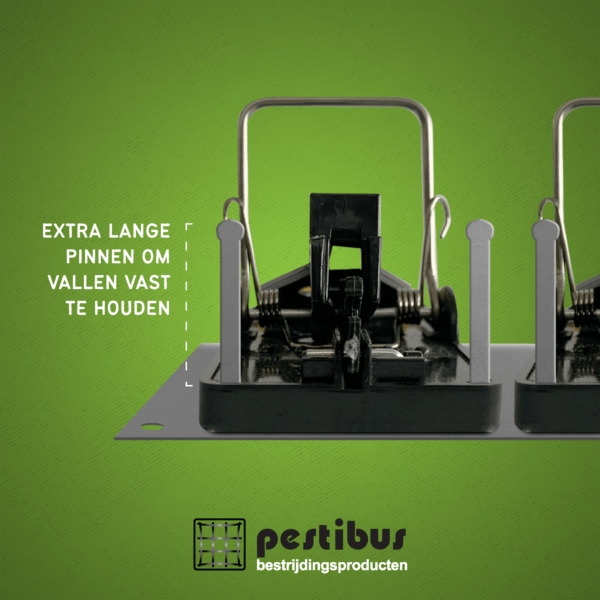 PestiBus TrapDeck en AGRI voor muizen incl 8 klemmen - Afbeelding 5